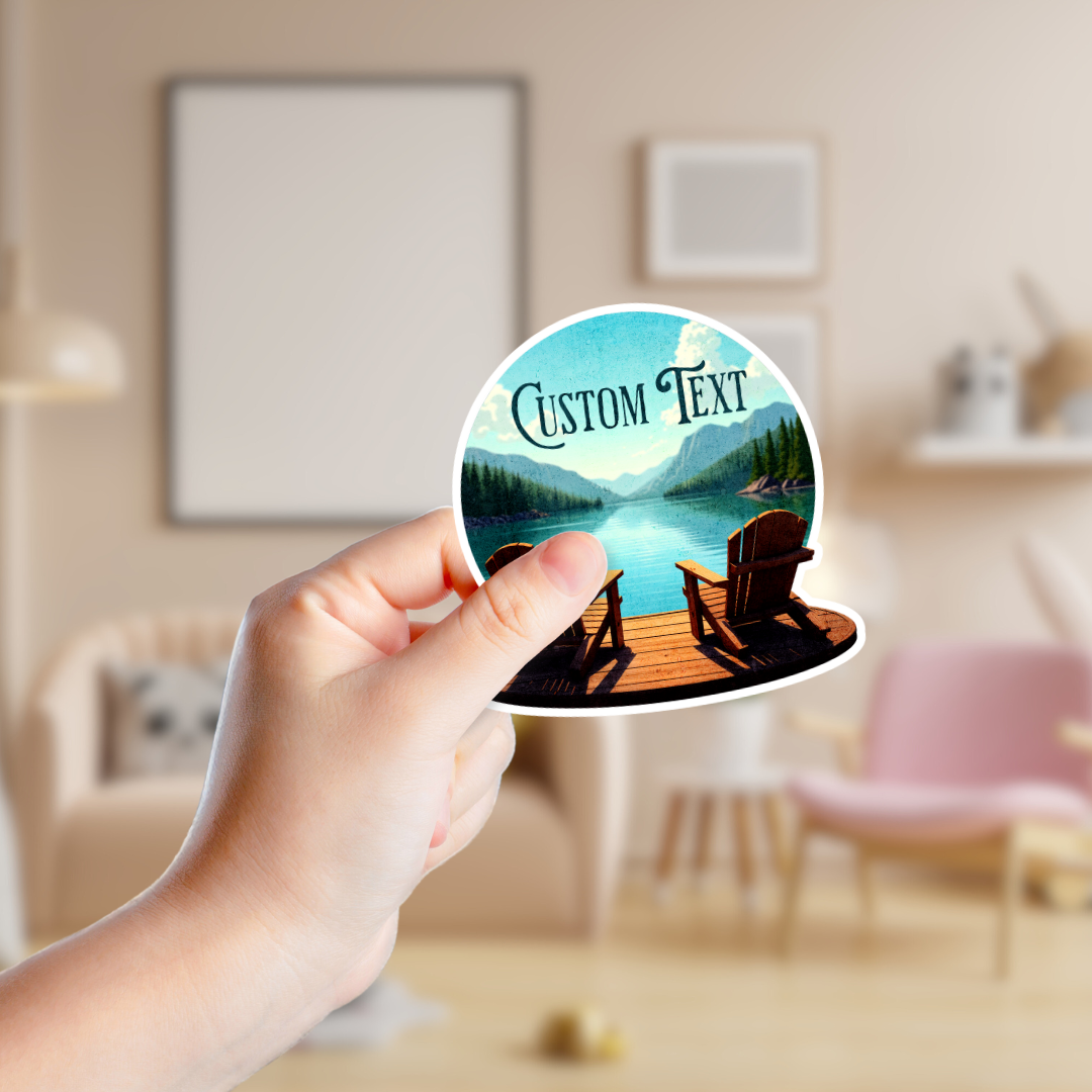 Shoreline Summit - Wholesale Sticker - On the Dock Custom Lake Sticker3
