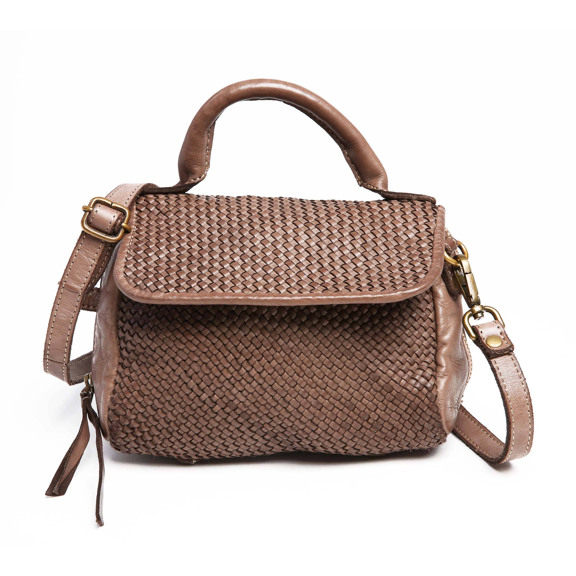 Bolsa Nova Handbags - Wholesale Crossbody Bag - Women's - Lily Woven Leather Minibag18