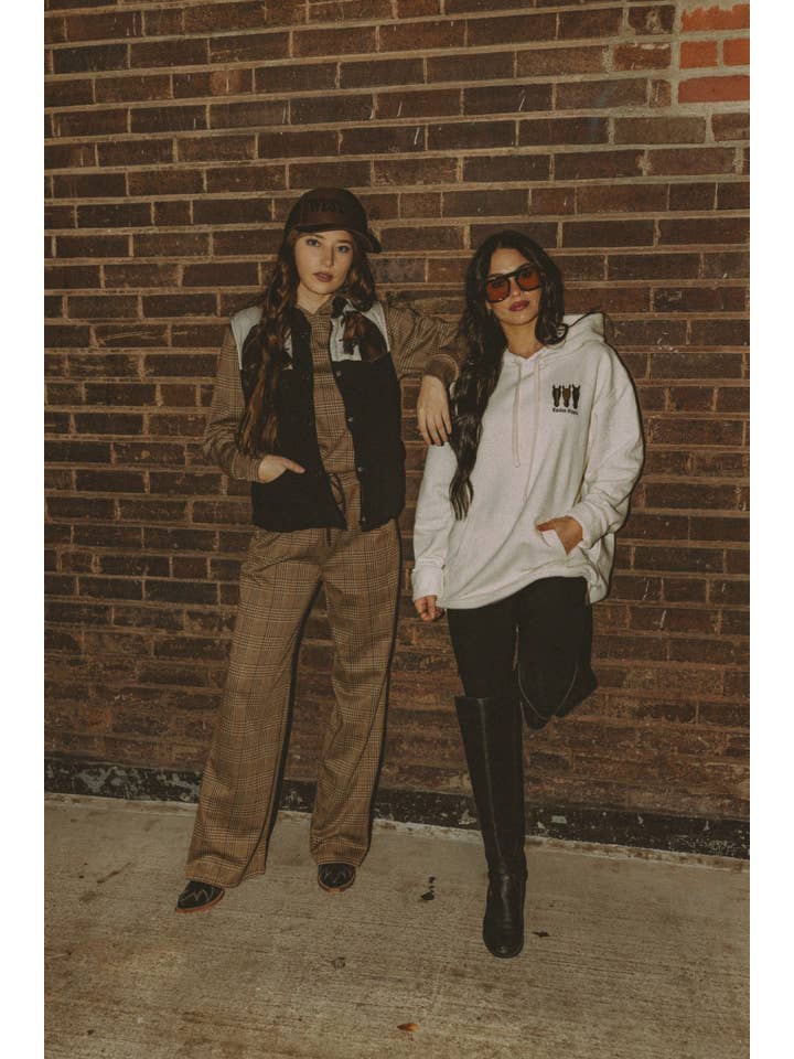 Rodeo Hippie - Wholesale Lounge Set - Women's - HORSE WITH NO NAME PLAID SWEAT SET (Pre-pack 2/2/2/1)9