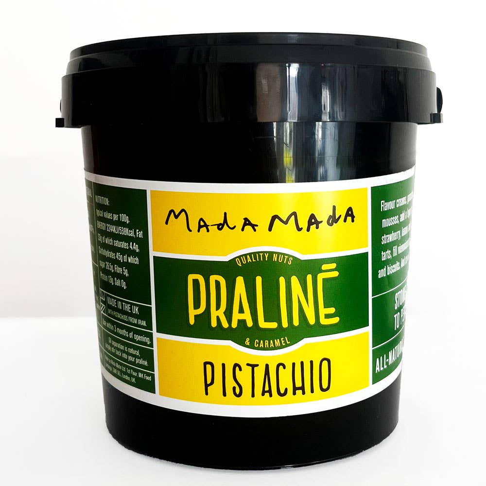 Mada Mada – Großhandel Nussbutter – Pistazien-Pralinenaufstrich — 67% iranische Pistazien6