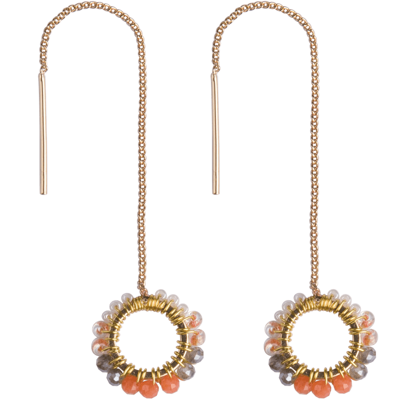 Marquet - Wholesale Dangle Earrings - Ava Earrings Best-Sellers Prepack4