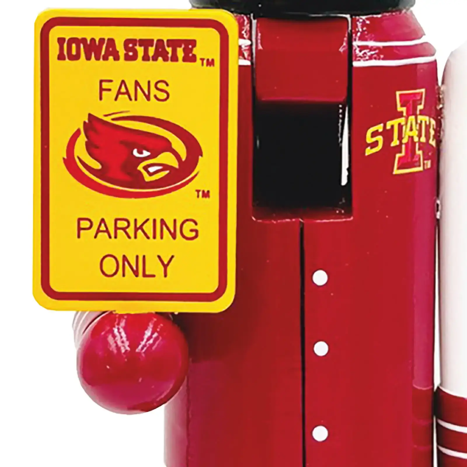 Santa’s Workshop Inc. - Wholesale Holiday Nutcracker - 12" Iowa State Beware of the Cyclones Nutcracker1