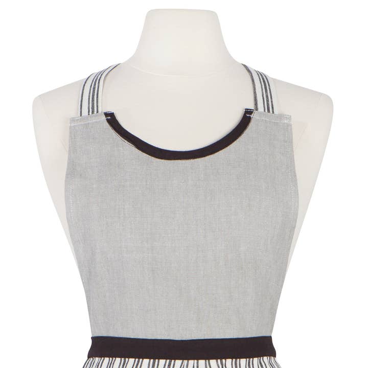 Now Designs by Danica - Wholesale Apron - Ticking Stripe Petite Apron0