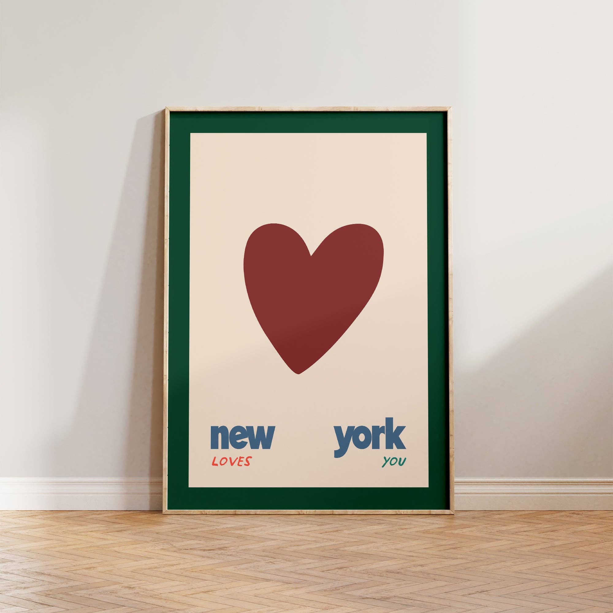 Lune Club - Vente Affiche d'art - Impression "New York vous aime"3