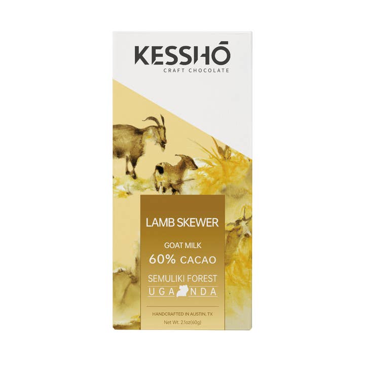KESSHŌ Lamb Skewer Chocolate Bar for wholesale by RITROVO