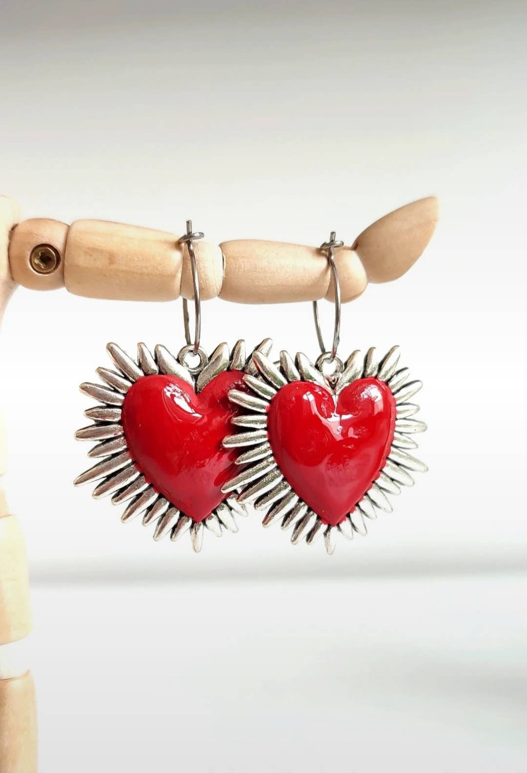 Chunchitos – Großhandel Ohrhänger – Ex Voto Ohrringe, mexikanisches Herz