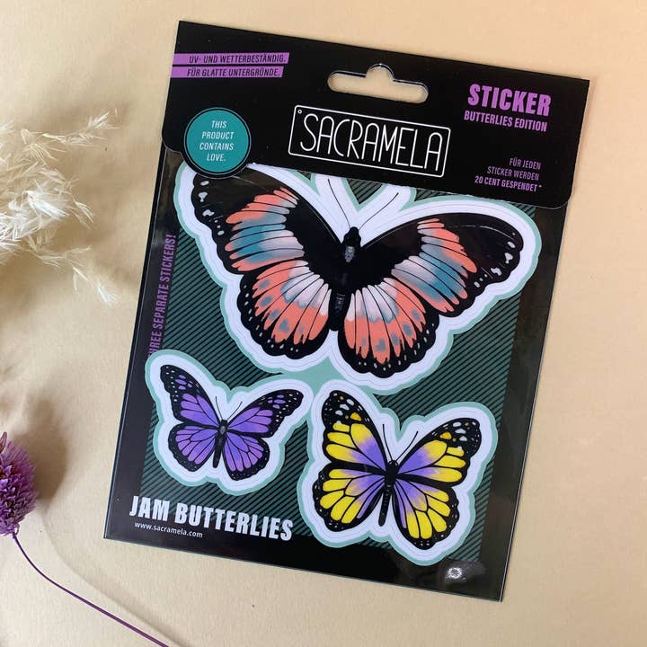 PAPILLONS À LA CONFITURE pour la vente par SACRAMELA