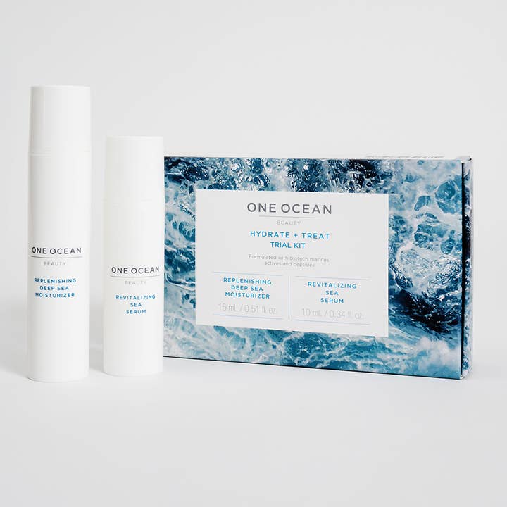 Kit de ensaio Hidrate + Tratar por atacado de One Ocean Beauty