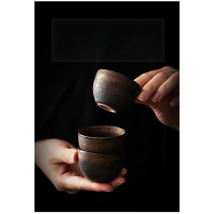 Gohobi (We cover U.S. import duties) - Wholesale Coffee/tea cup - Gohobi Gilded Vintage Ceramic Teacup5