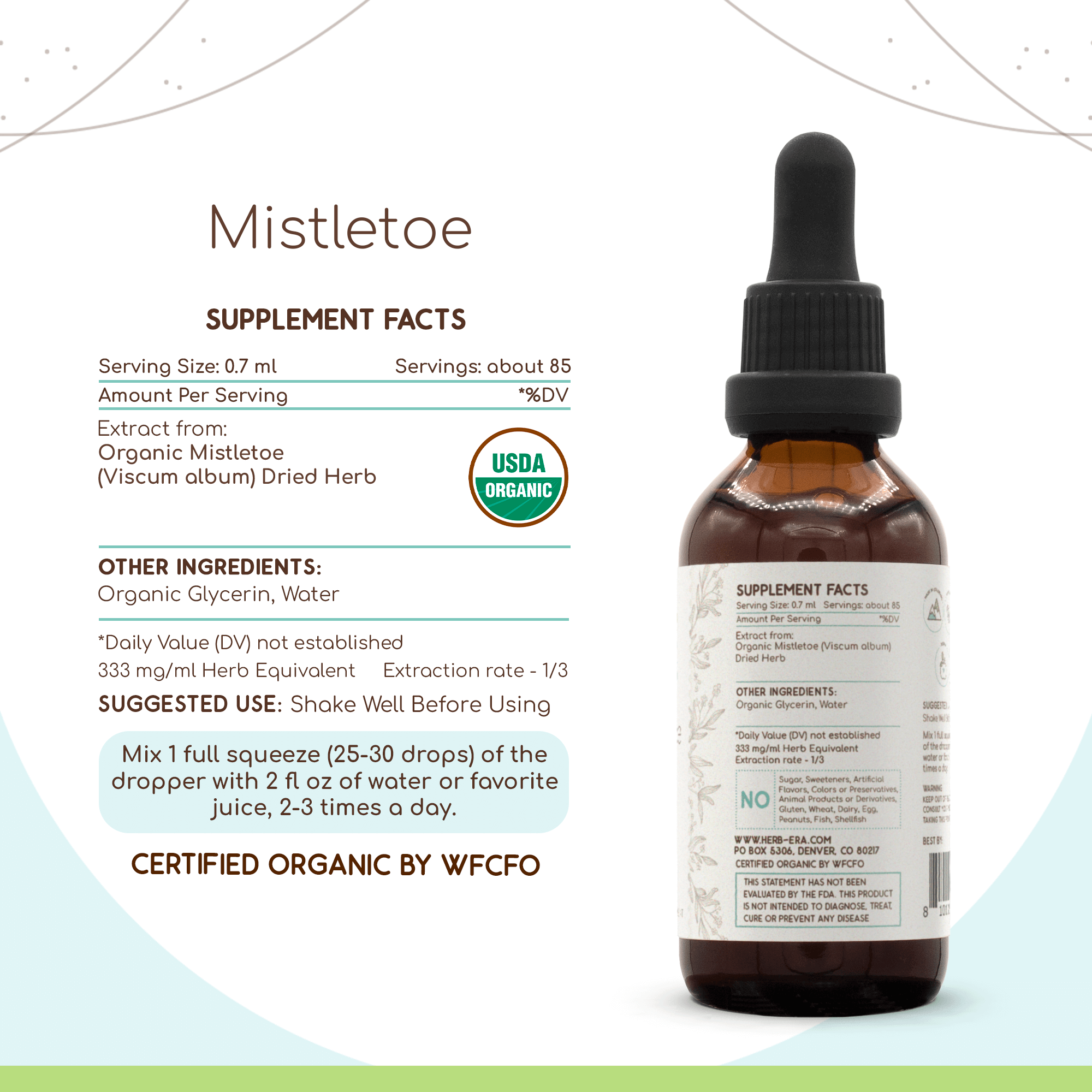 HerbEra – wholesale Tincture – Mistletoe Tincture0