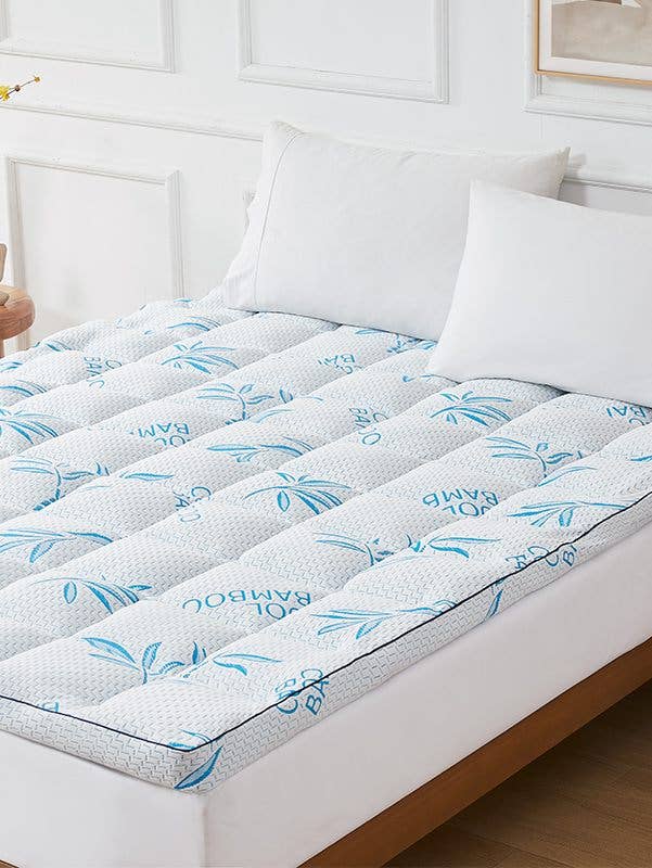 Okao Home Goods - Wholesale Mattress Pad/Protector - Bamboo Mattress Topper - Cool Bamboo Best Quality Quilted Comfort4