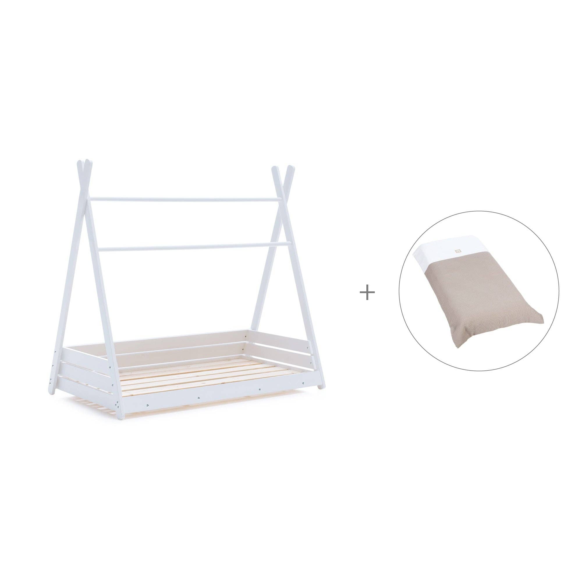 Alondra Baby - Wholesale Bed - Kids & Baby - Montessori Cabin Bed 70x140 cm with Brown Textile · Homy Arena6