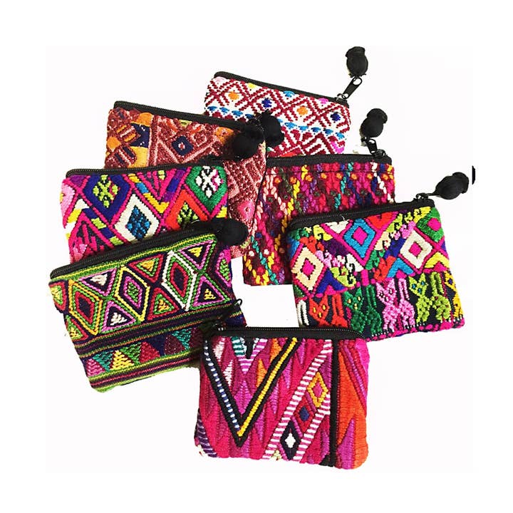 Bamboo Trading Company - Wholesale Coin purse – Women’s - Huipil Mini Coin Purse0