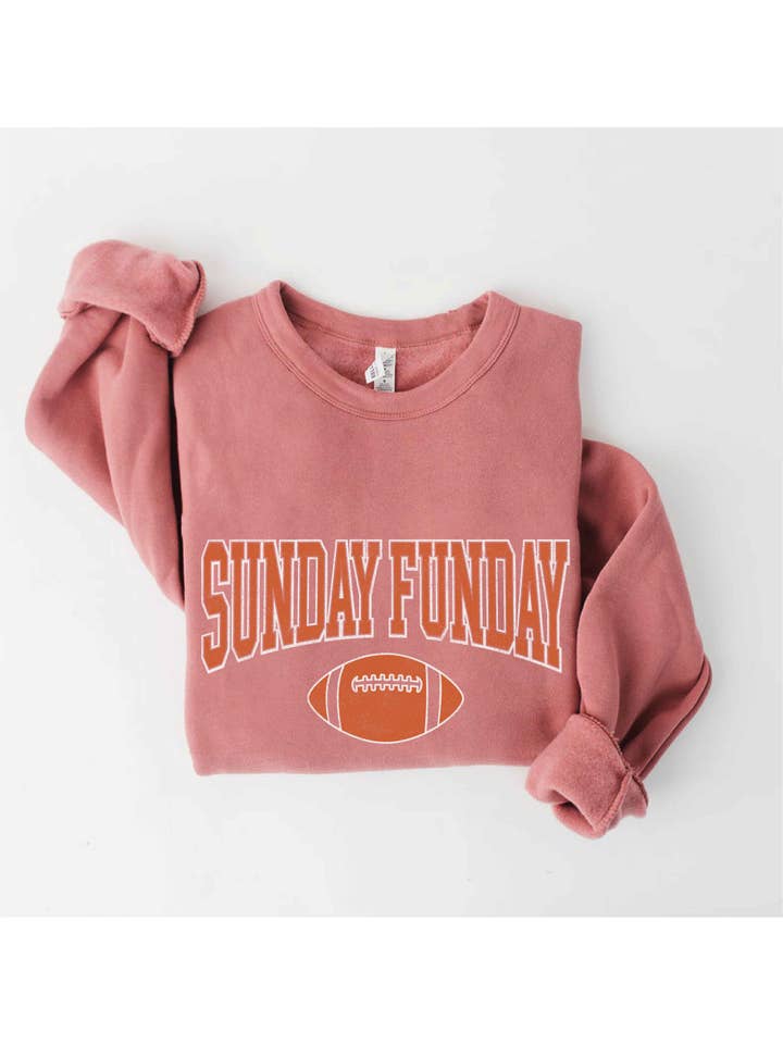 OAT COLLECTIVE - Wholesale Graphic Sweatshirt - Women's - SUNDAY FUNDAY Sweatshirt2