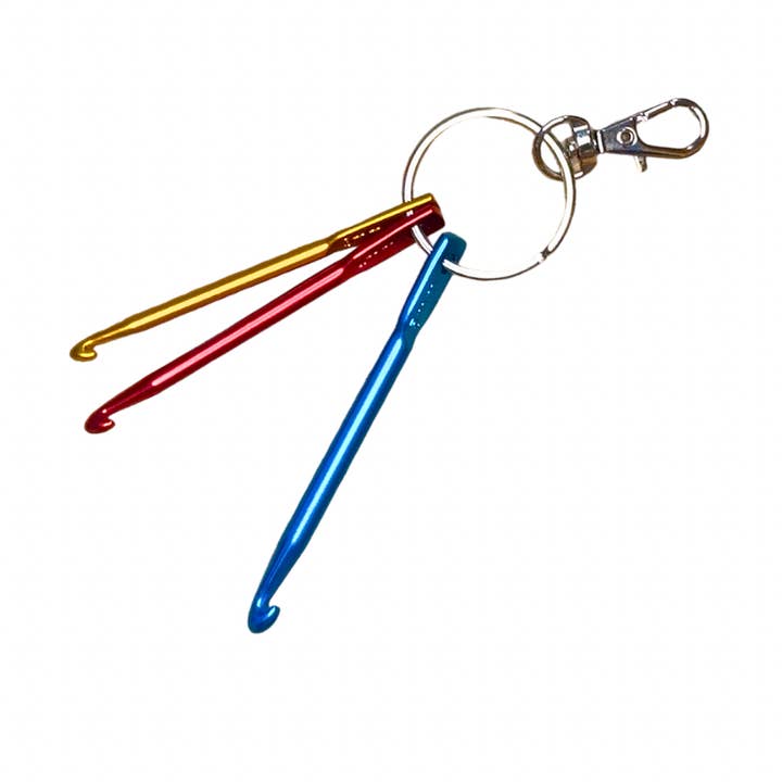Stitch Fix Crochet Hooks with Keychain for wholesale by Southern Skeins