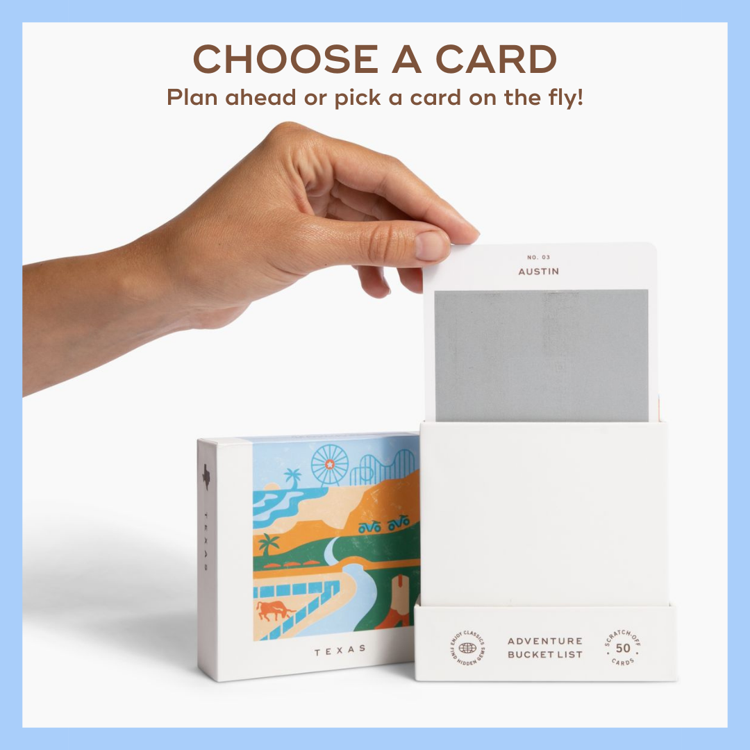 Reach International Outfitters - Wholesale Card Game - Texas Adventure Bucket List4