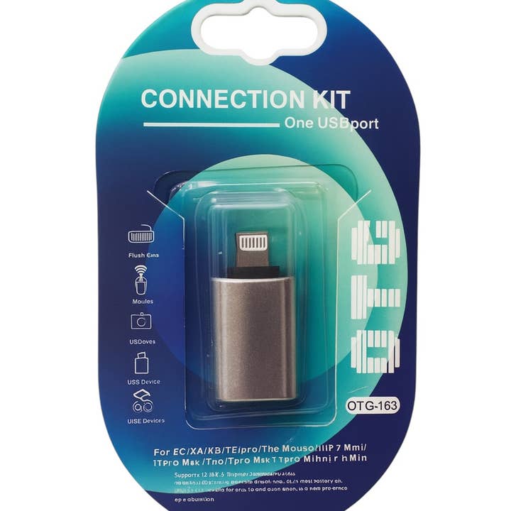 Adattatore OTG per iPhone JBC163 per la vendita all'ingrosso da parte di Mighty Wireless