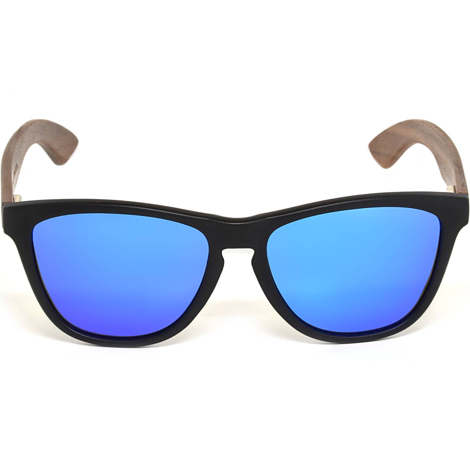 GOWOOD - Wholesale Sunglasses - Unisex - Classic Walnut Wood Sunglasses with Blue Polarized Lenses3