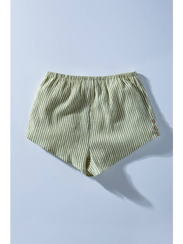 Urban Daizy - Vente Short – femme - Shorts à rayures froissées14