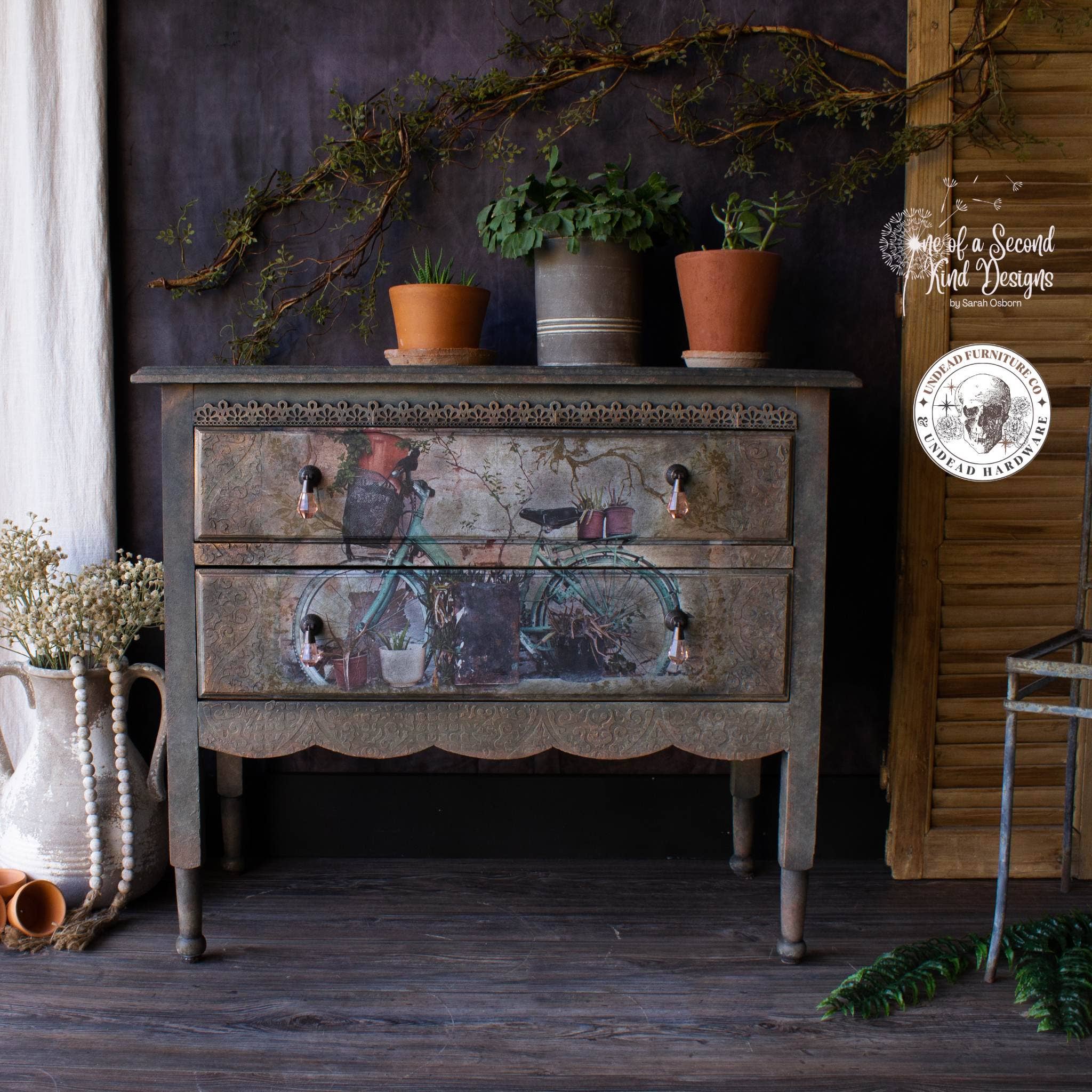 Undead Furniture Co - Wholesale Craft Supplies - "Home Sweet Rome" Decoupage Paper1