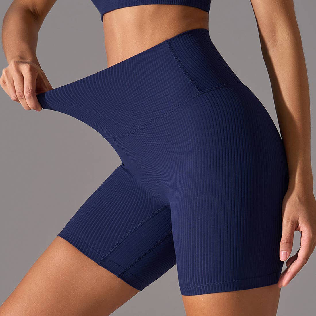 Sodalemon – wholesale Activewear set – Women′s – Women Naked Feel Yoga Set:Sports Bra + Booty Lifting Shorts5