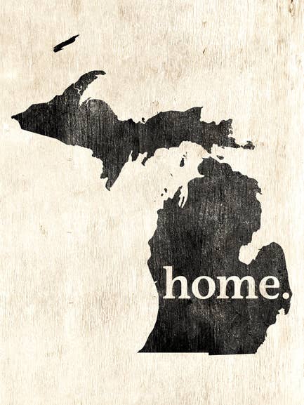 Michigan Home Poster Print for wholesale by Keep Calm Collection