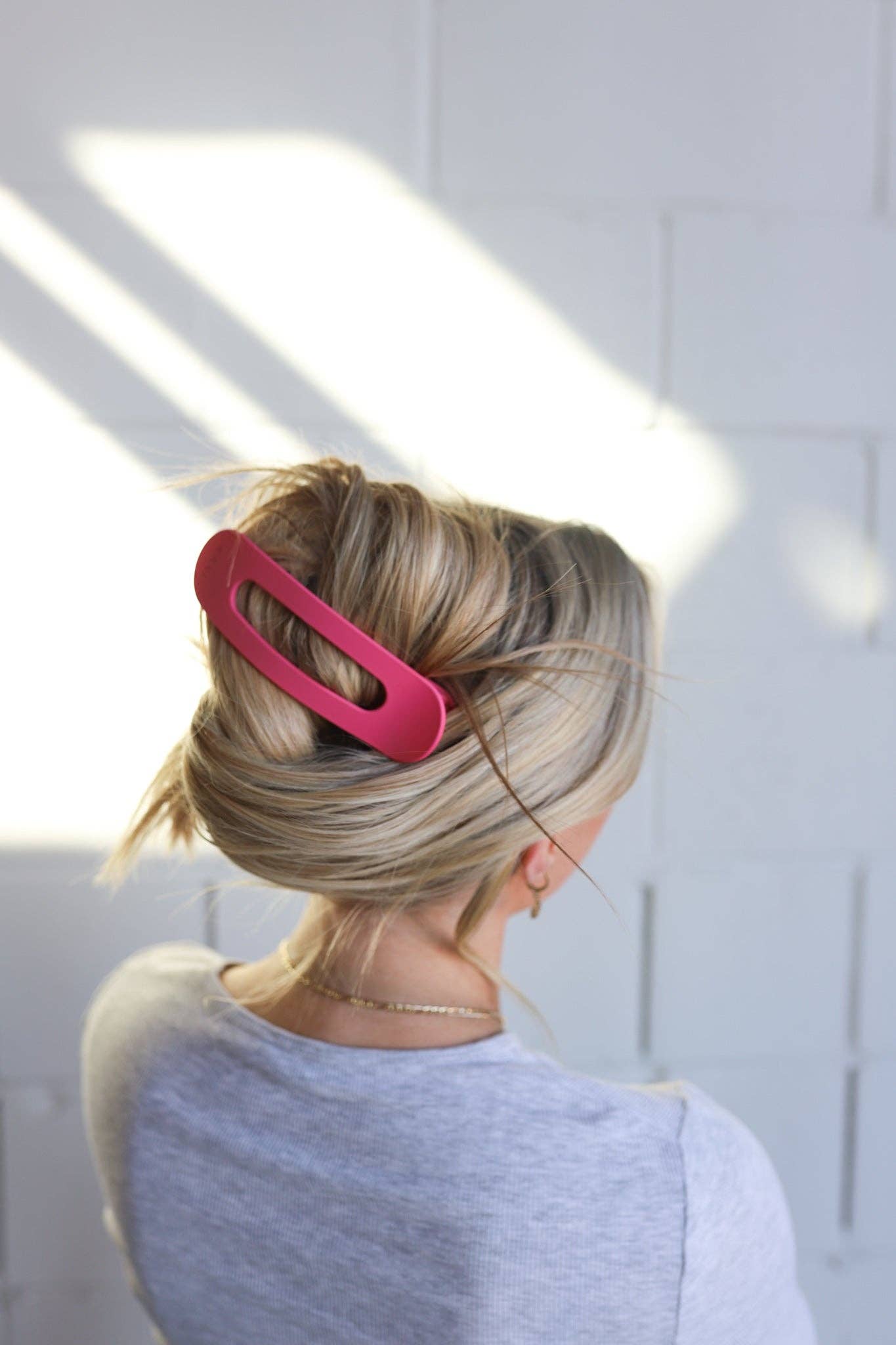 KAXI - Wholesale Hair Clip - Women's - OVERSIZED LAY DOWN CLAWS ( 33 COLORS )57