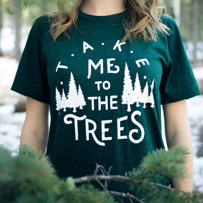 Moore Collection - Wholesale Screen Printed T-Shirt - Women's - The Trees Tee