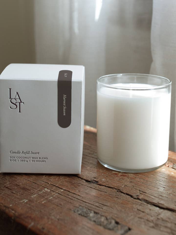 No. 19 | Harvest Season Candle Refill Insert for wholesale by Last Candle Co