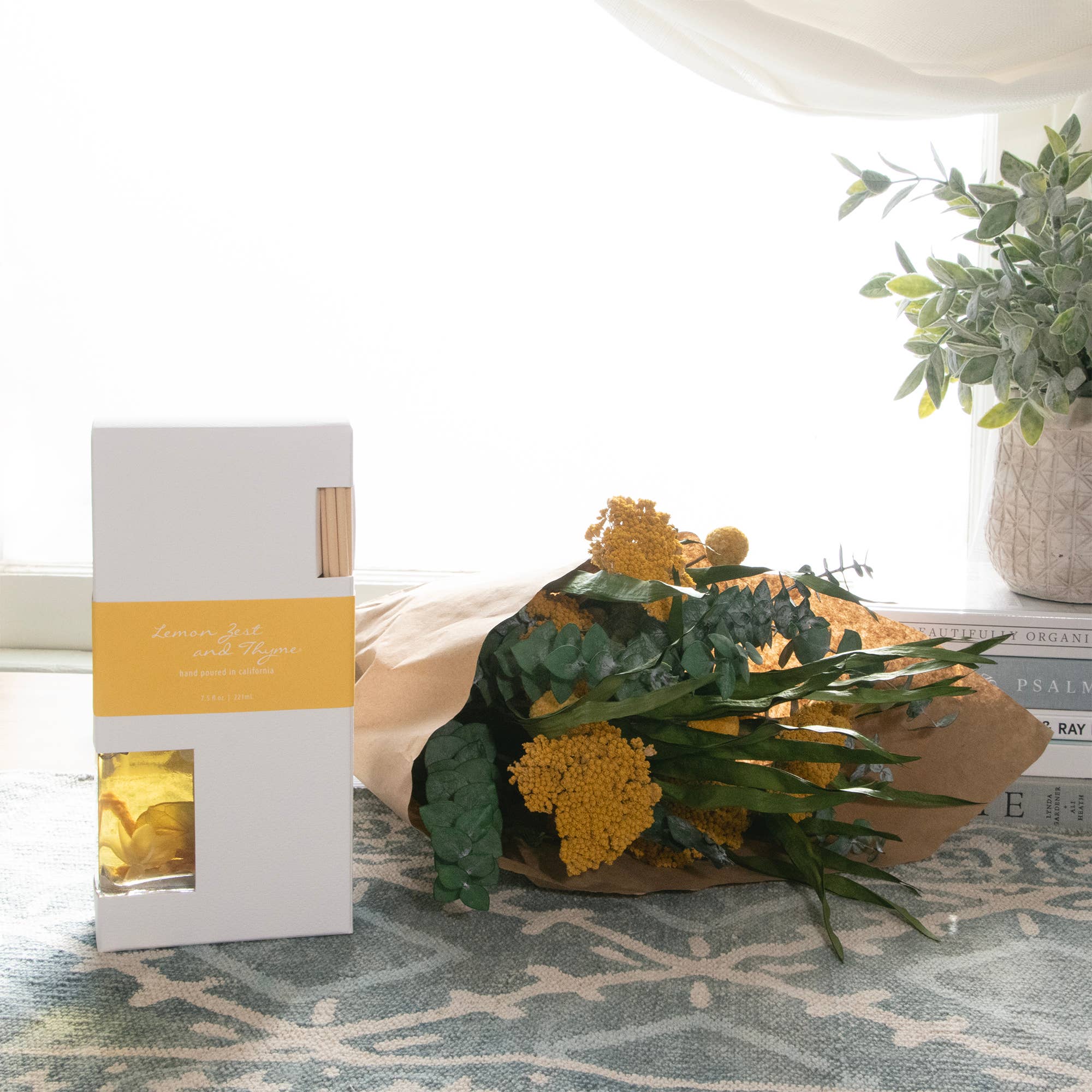 Andaluca - Wholesale Reed Diffuser - Lemon Zest and Thyme Botanical Reed Diffuser1