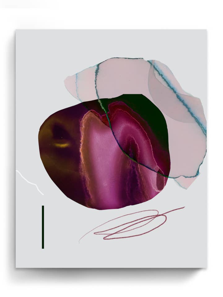 Abstrakt väggkonsttryck Löst akvarellpapper & duk | Alven för wholesale av Marta Spendowska