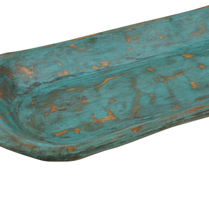 My Amigos Imports - Wholesale Decorative Plate/Dish/Bowl - Bella Dough Bowl-Wood-Home Decor-9W x 29-30L x 2-3D-Medium13