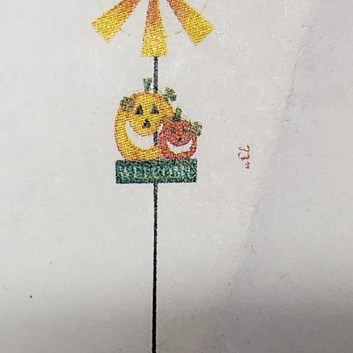 Halloween Metal Græskar Vindmølle (6-pak) for engroshandel hos Jersey Devil Sales LLC