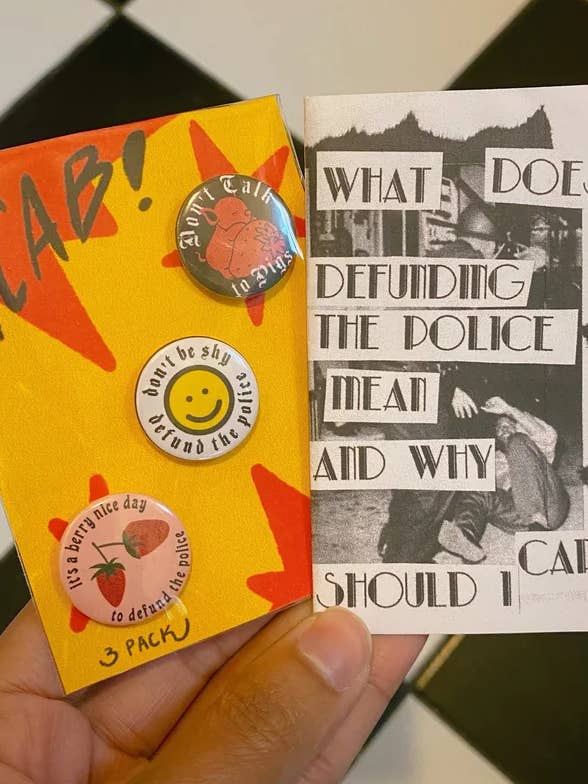 ACAB-knopenpakket voor wholesale door Bre’s Tiny Print Shop