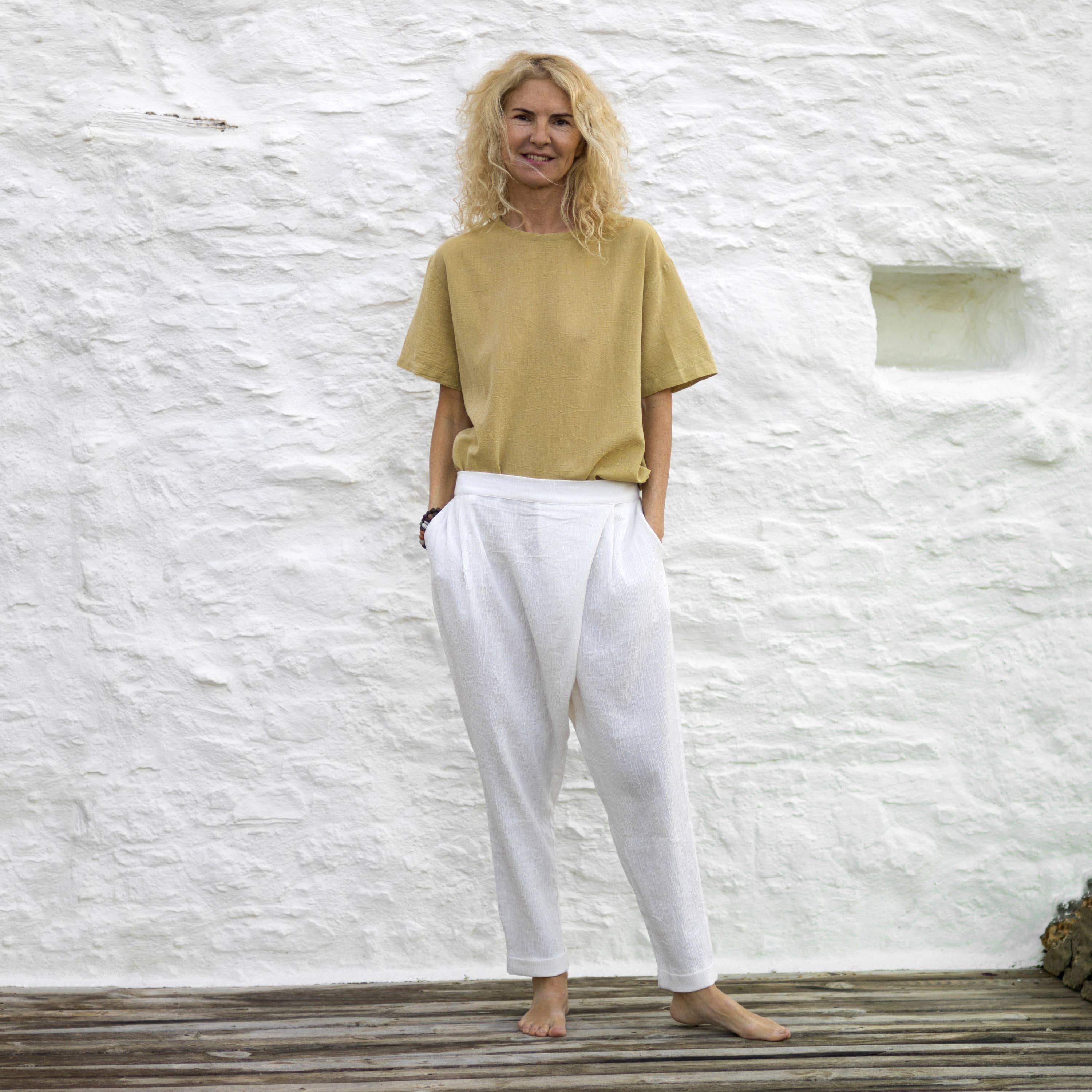 loom.ist - Vendita all'ingrosso Pantalone - Donna - Pantaloni Sile Fold Over21