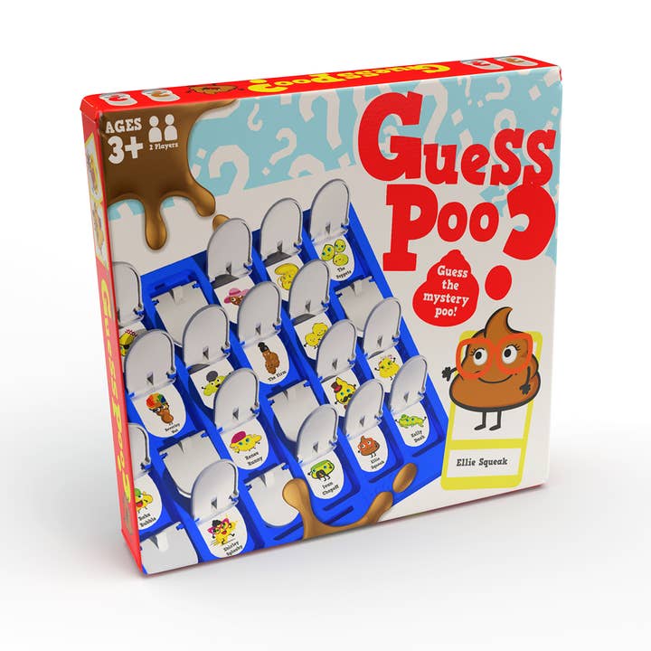 William Valentine Collection - Wholesale Board game - Guess Poo? Game2