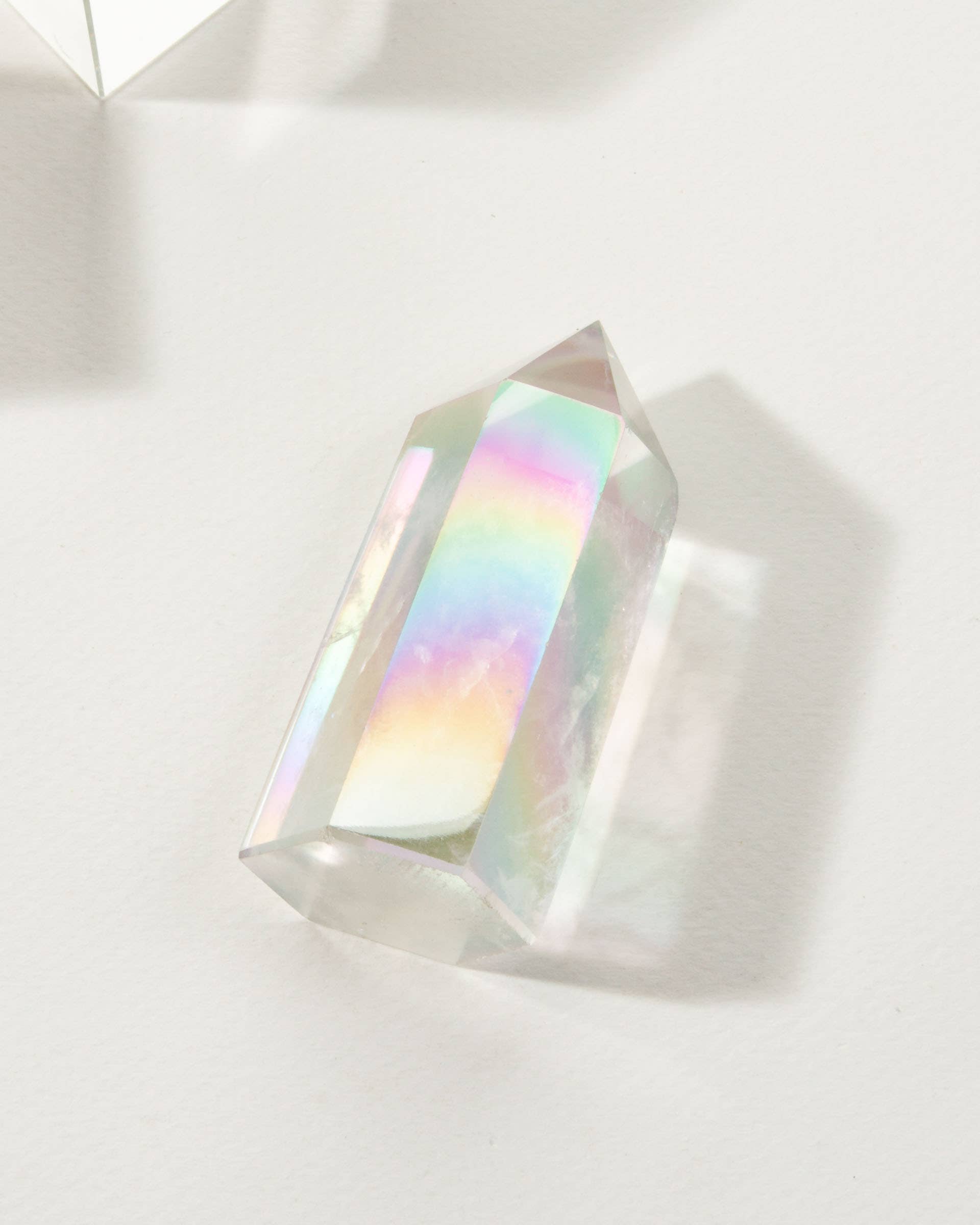 Luna Norte - Wholesale Spiritual Stone/Crystal - Aura Quartz Crystal Tower Curio- Clear Quartz1