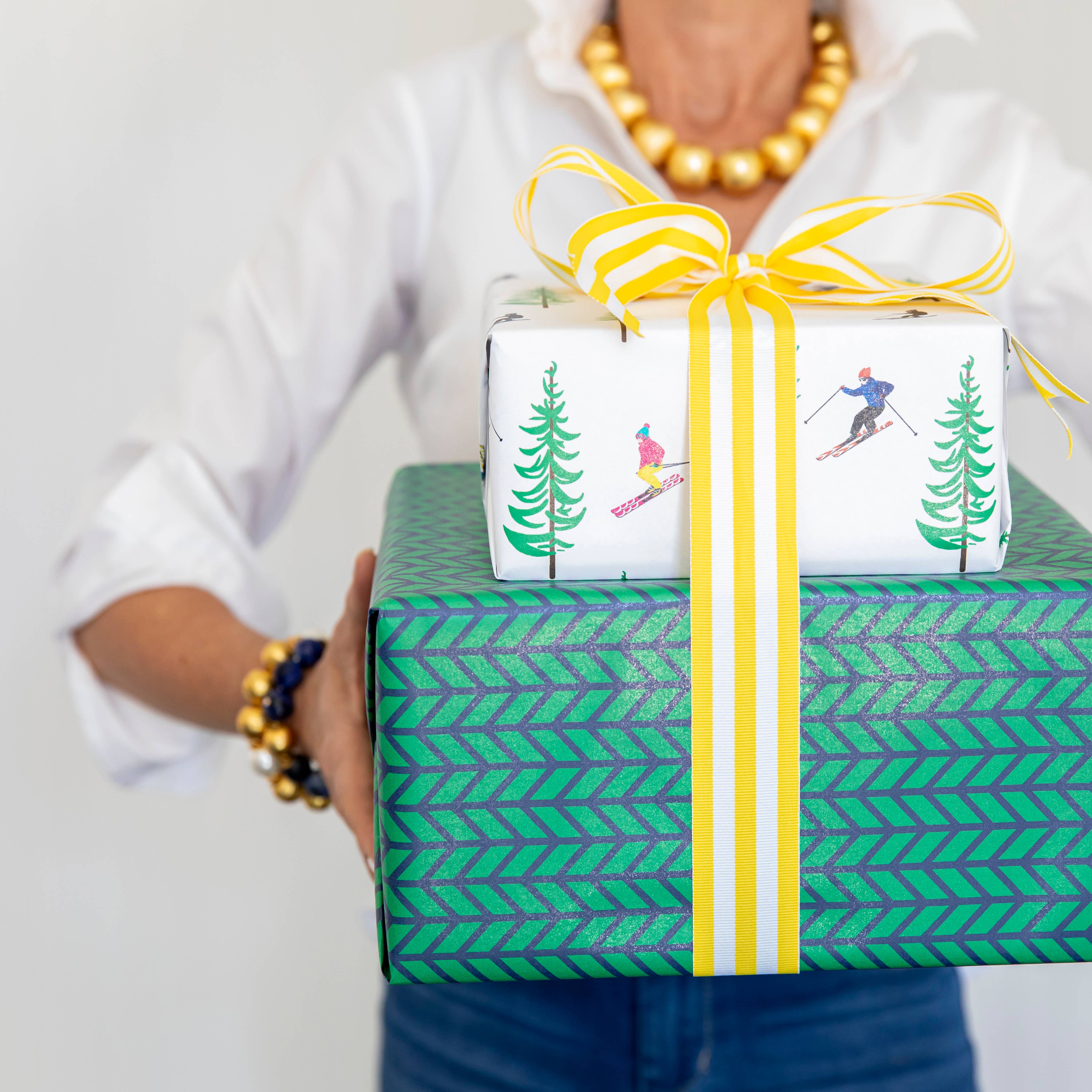 WH Hostess Social Stationery - Wholesale Wrapping Paper Roll - Continuous Roll Gift Wrap | Ski Resort3