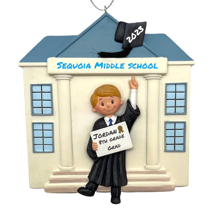Noel Box - Wholesale Ornament - Graduate Ornament