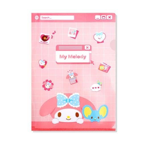 SANRIO CHARACTERS L FOLDER - MY MELODY for wholesale by BCZShop