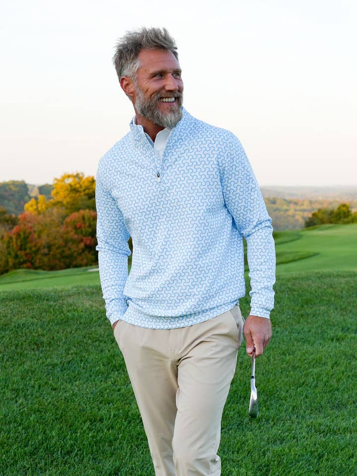 USA Palm - Wholesale Sweatshirt - Unisex - Cloud 1/4 Zip72