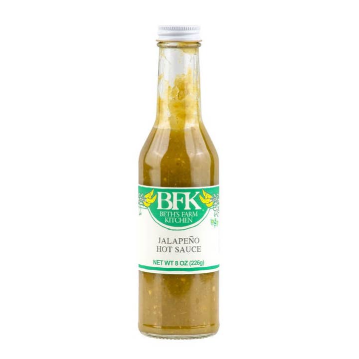 1/2 case of Jalapeno Hot Sauce - No Sugar - 6 bottles for wholesale by Beth's Farm Kitchen