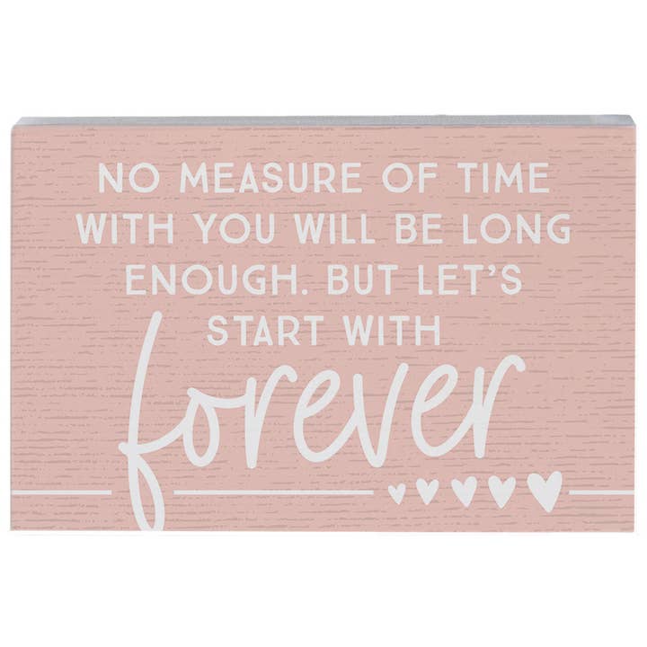 Start With Forever - Small Talk Rectangle for wholesale by Sincere Surroundings