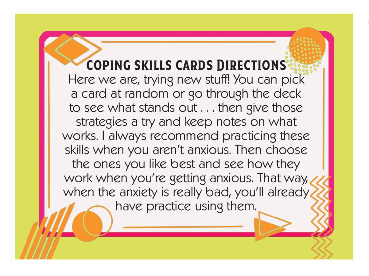 Microcosm Publishing & Distribution - Wholesale Tarot Cards - Anxiety Coping Skills Deck7