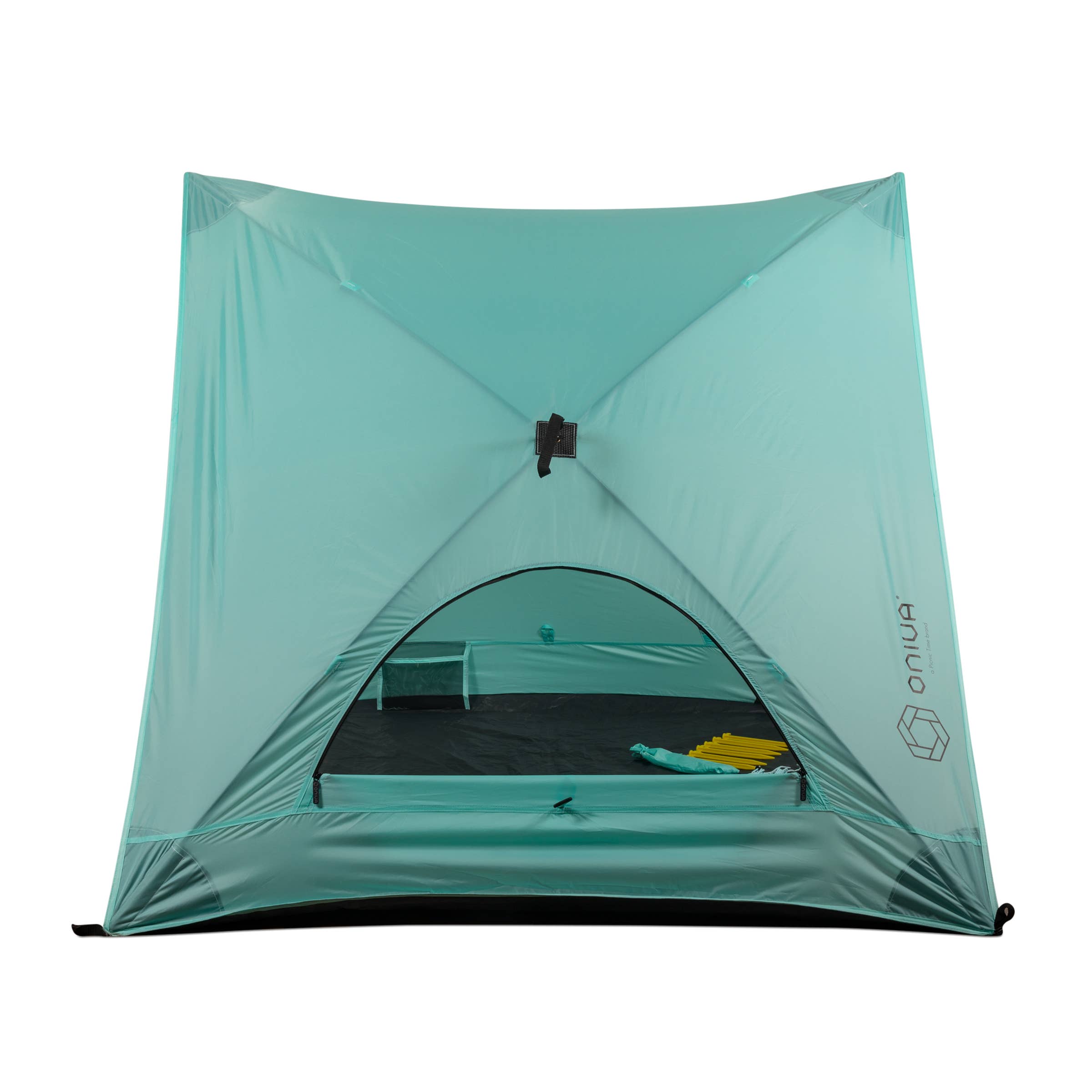Ice Blue Pismo A-Frame Portable Beach Tent, (Ice Blue) for wholesale on Faire8