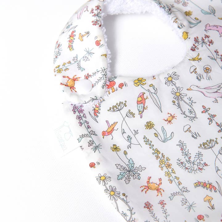 Babero Liberty Dieren Roze voor wholesale door Sweetpea