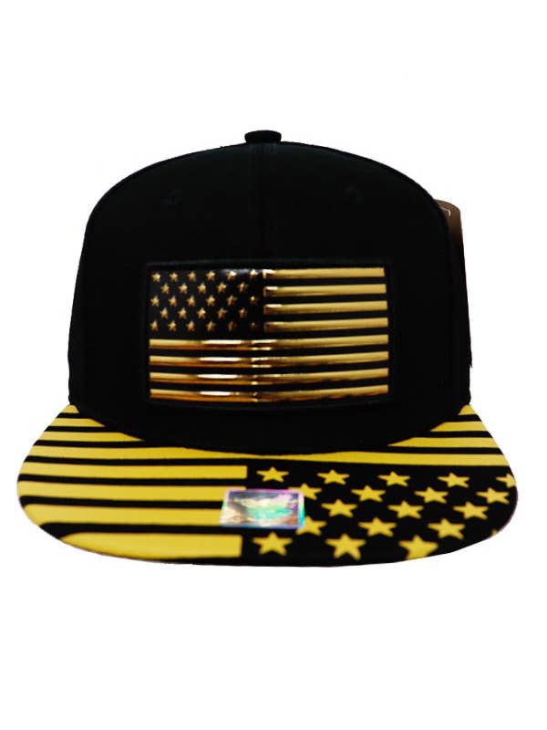 Visiera con bandiera camouflage Snap Back per la vendita all'ingrosso da parte di Cap Zone