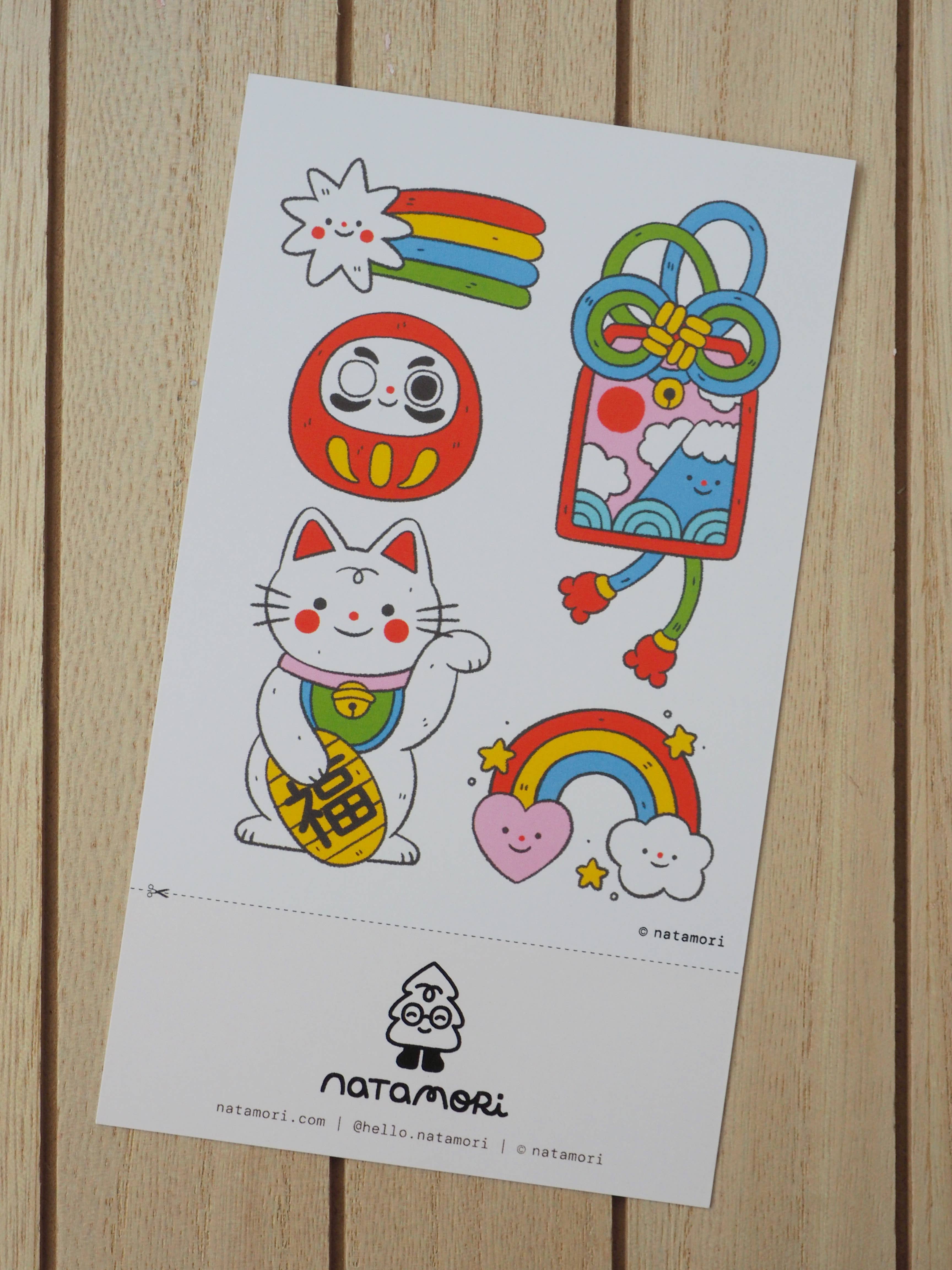 natamori - Venta al por mayor Pegatina - Lucky Charms • Hoja de Pegatinas4