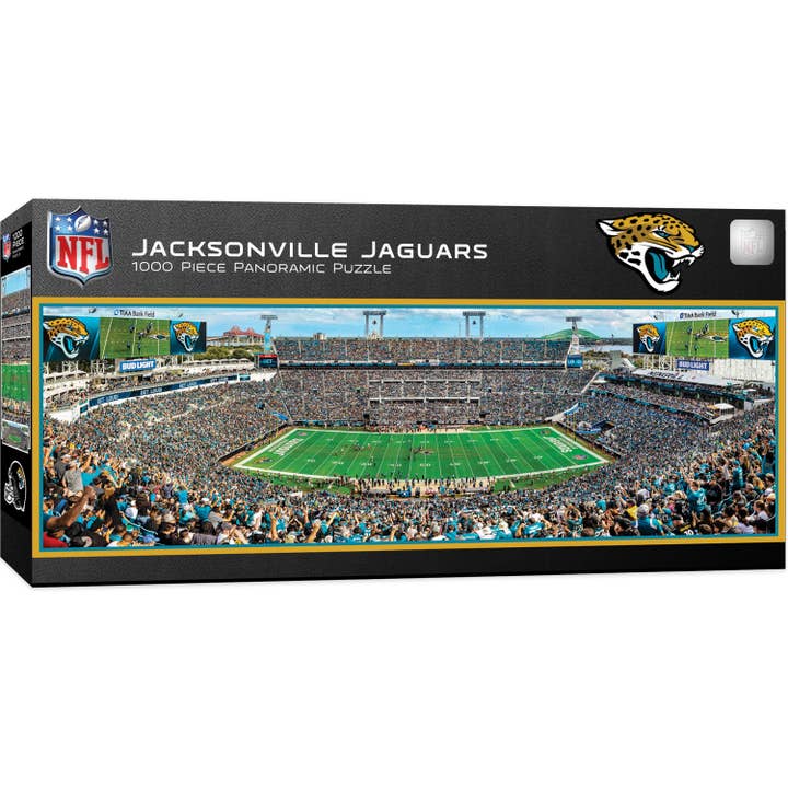 Jacksonville Jaguars - 1000 Piece Panoramic Puzzle for wholesale by Masterpieces Puzzles