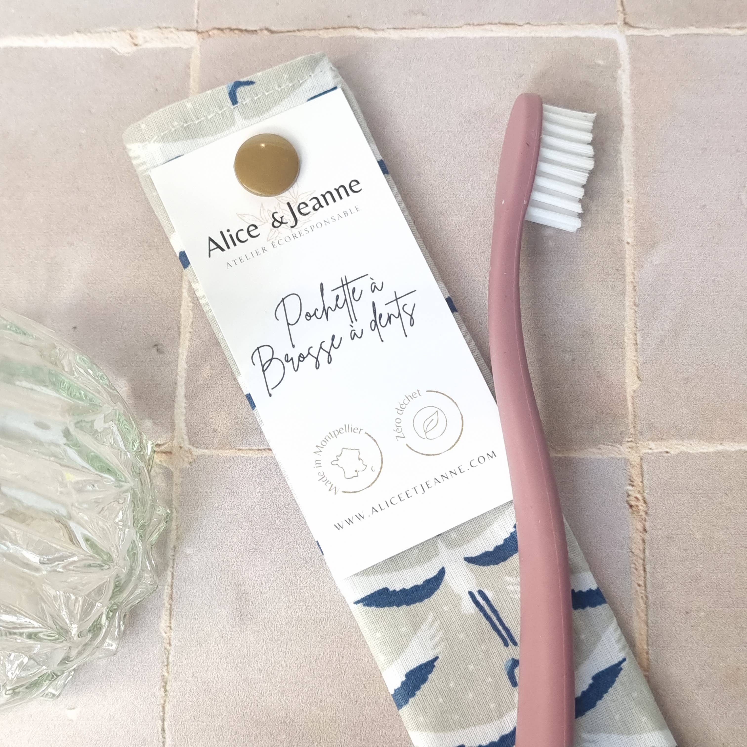 Alice et Jeanne – Engroshandel Tandbørsteholder – Sylvie tandbørsteetui1